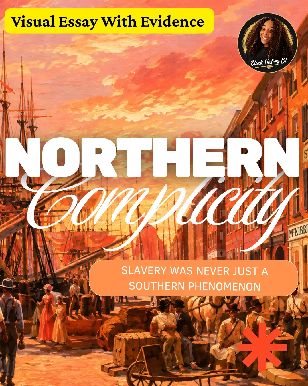 Cover artwork for the visual essay Northern Complicity
